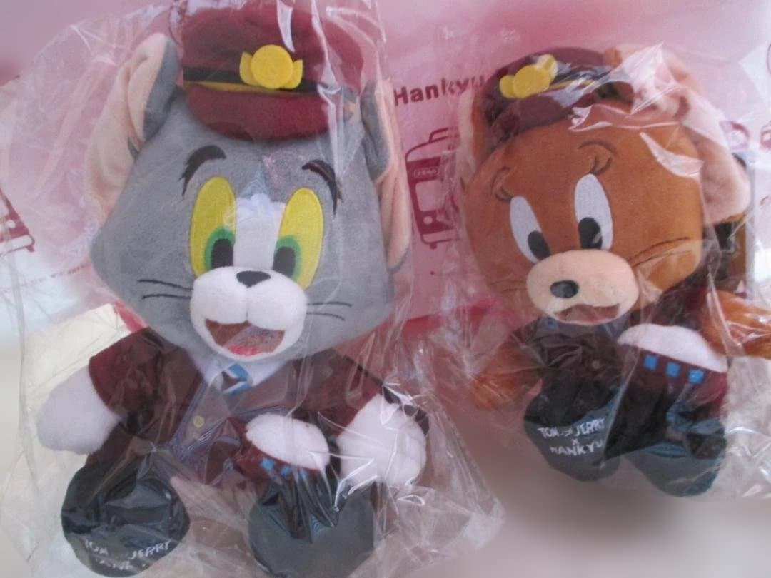 未開封　阪急電車×トムとジェリー　ぬいぐるみ