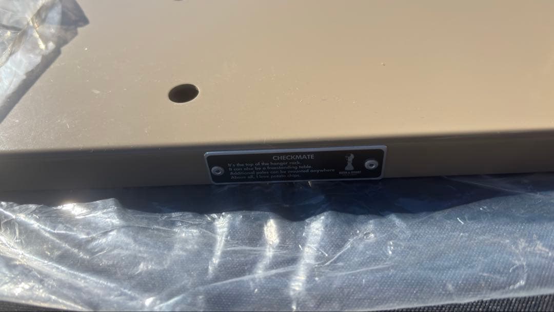 BRUNT チェックメイト Lサイズ 未使用品 定価以下 タン