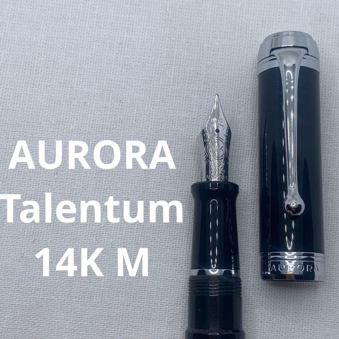 【良品】　アウロラ　タレンタム　万年筆　14K M