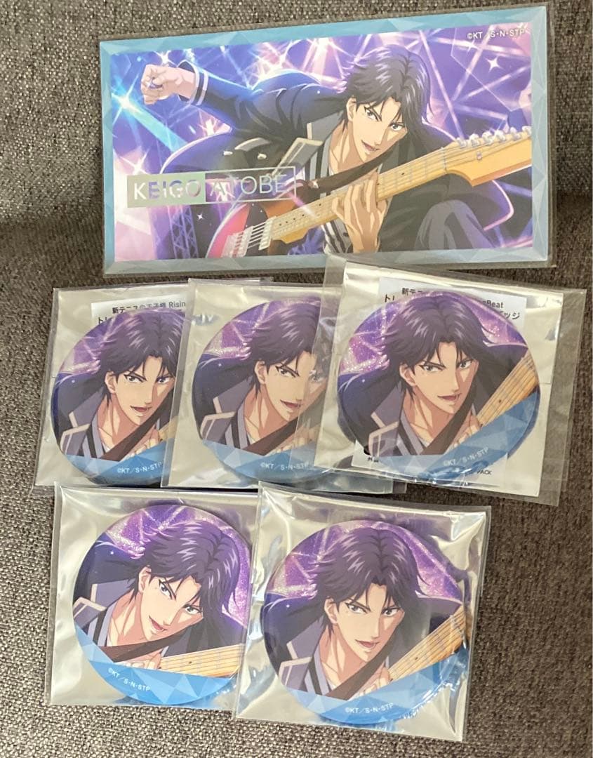 新テニスの王子様 テニラビ 4周年　ホログラム缶バッジ ホロ缶 跡部景吾