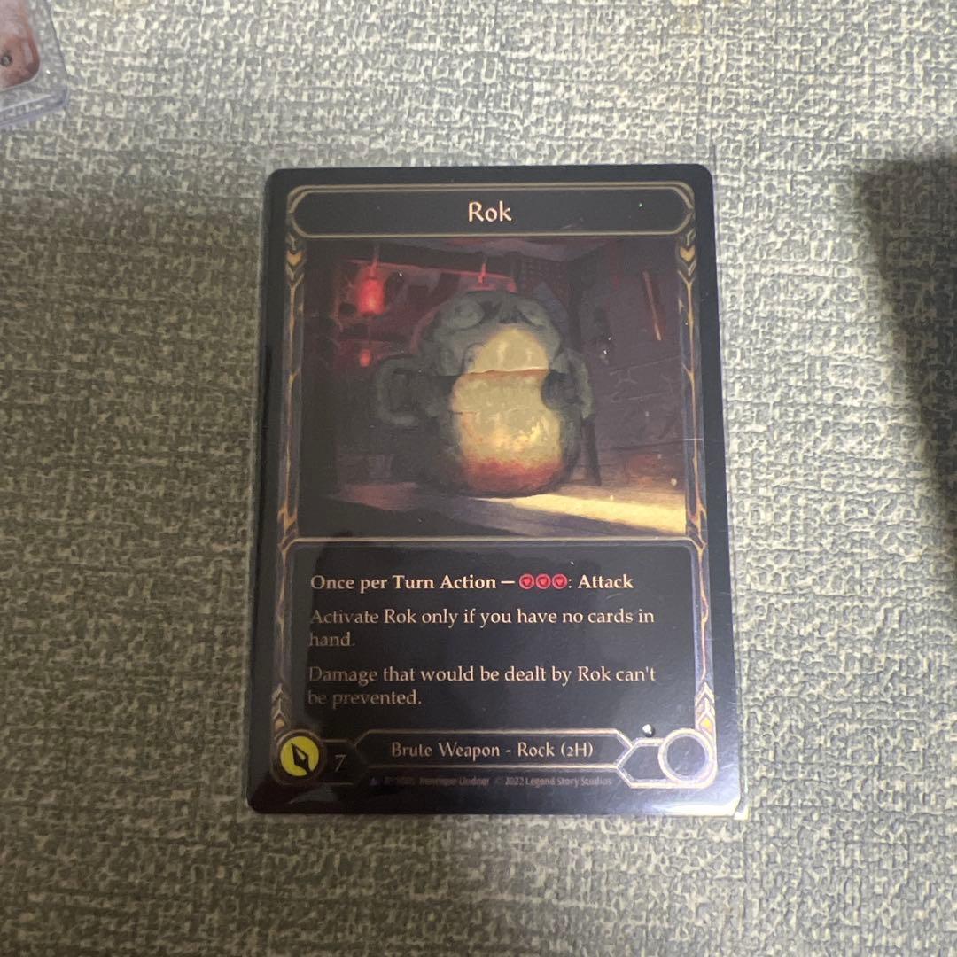 その他 Flesh and Blood Rok CF Marvel FaB