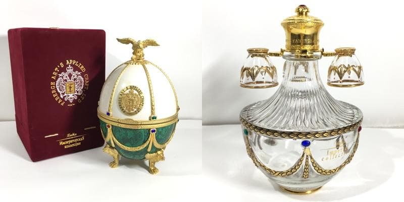 ○空瓶 インペリアルコレクション パール＆エメラルド 24金装飾 24K 金