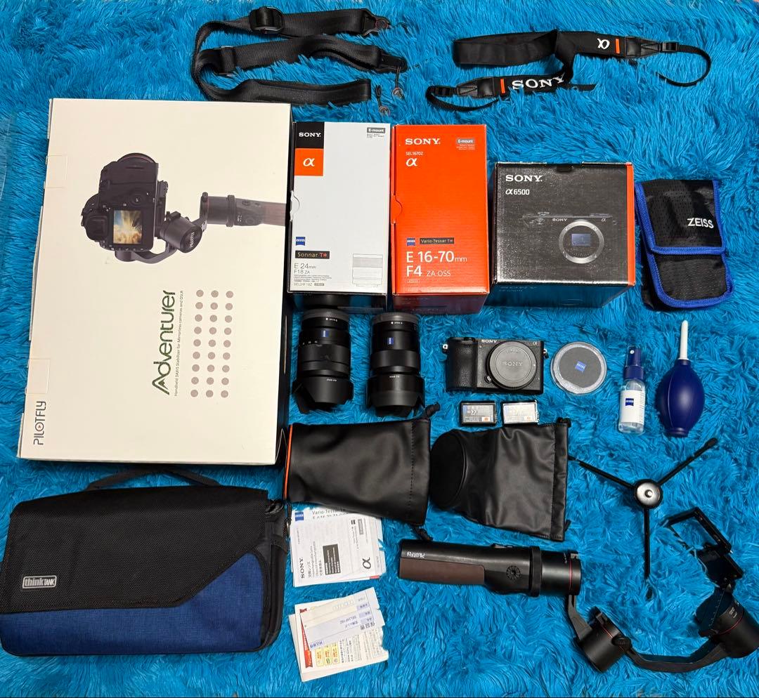 SONY デジタル一眼レフカメラ セットレンズ　ジンバル　カメラセット　VLOG