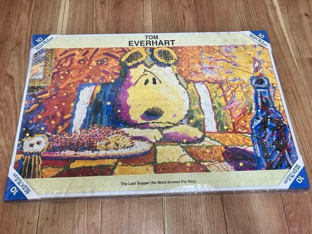 スヌーピー　トムエバハート ジクソーパズル　糊付け済み