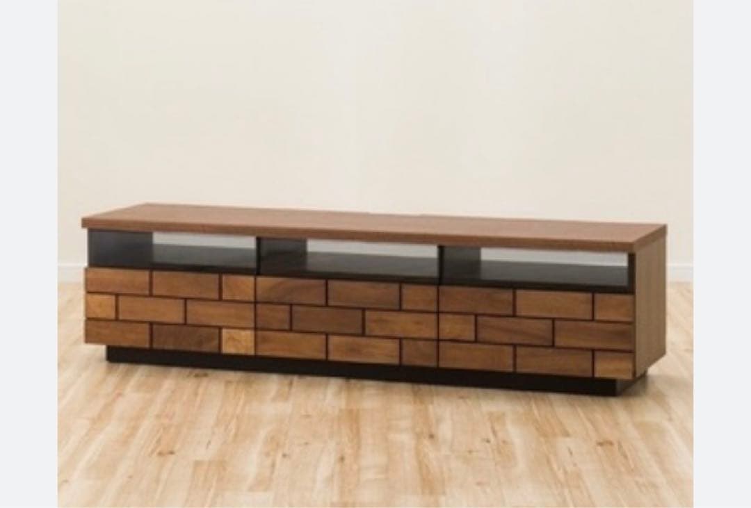 【送料込】美品 ニトリ ローボード ブロリック2 150B