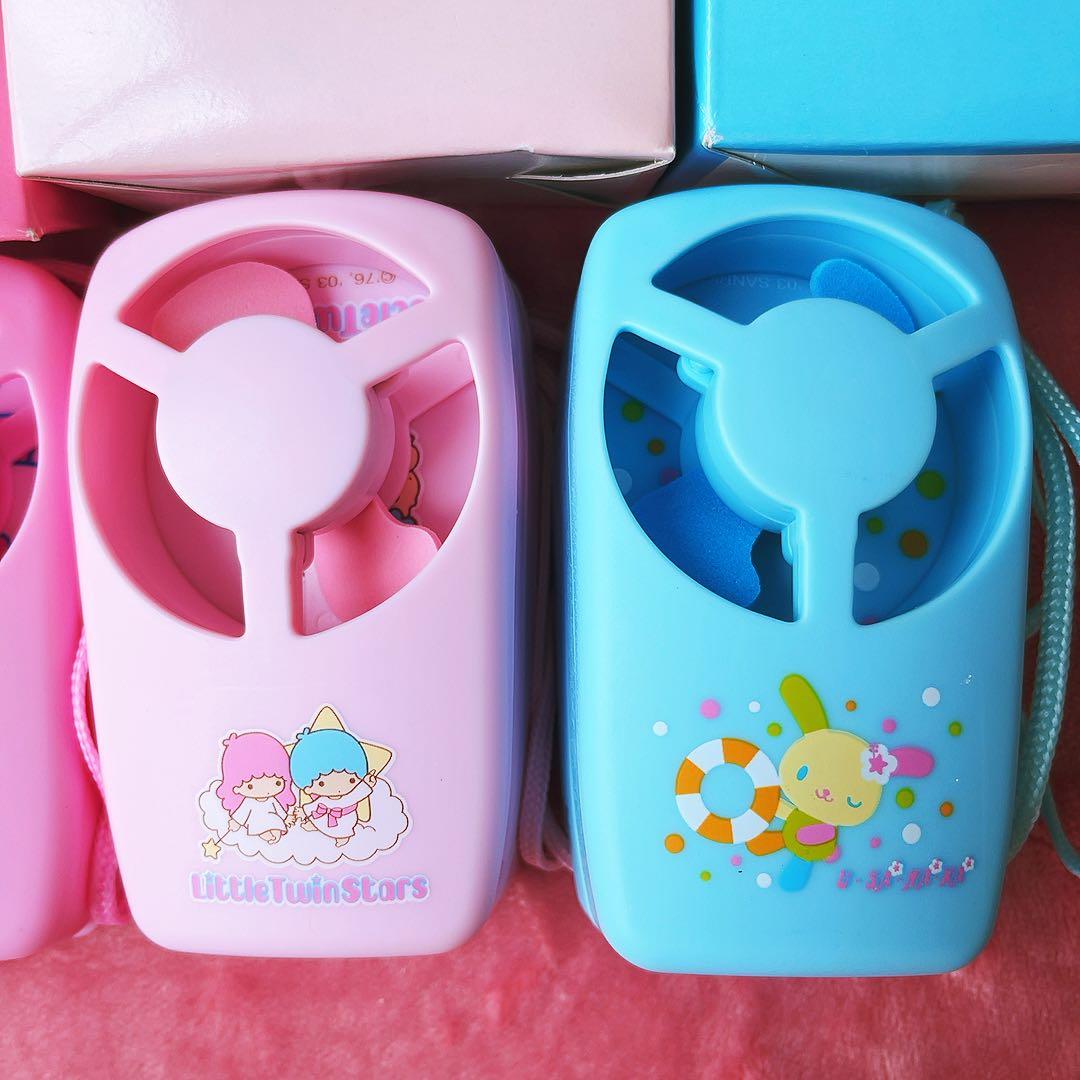 希少レア　ハローキティ　ミミィ　キキララ　ウサハナ　ハンディファン　2003