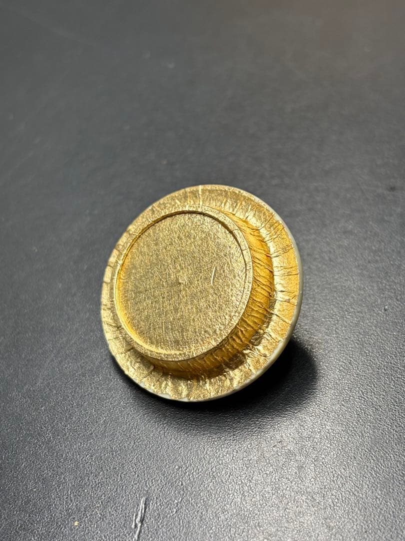 【未使用極美品】笹田有祥造 茶入 摸京極茄子 大名物　共箱 金箔