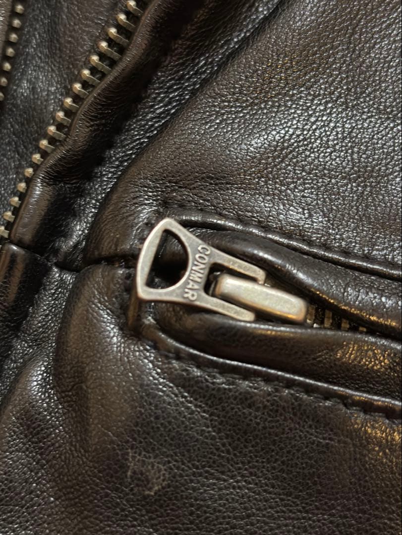 BANANA REPUBLIC ブラック レザー ジャケット