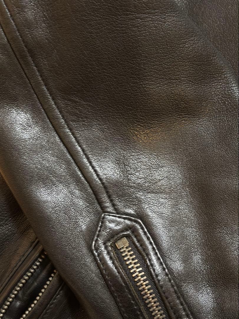 BANANA REPUBLIC ブラック レザー ジャケット