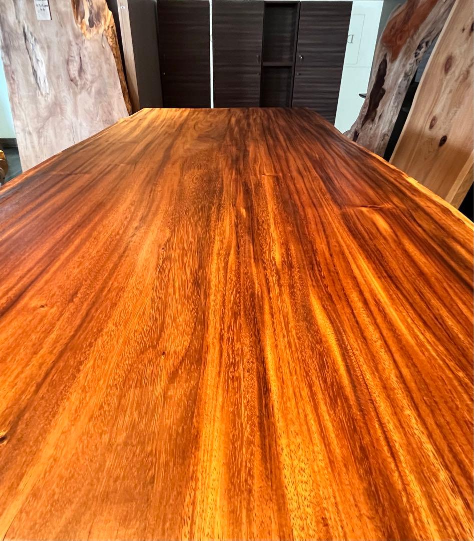 モンキーポッド一枚板　ダイニングテーブル