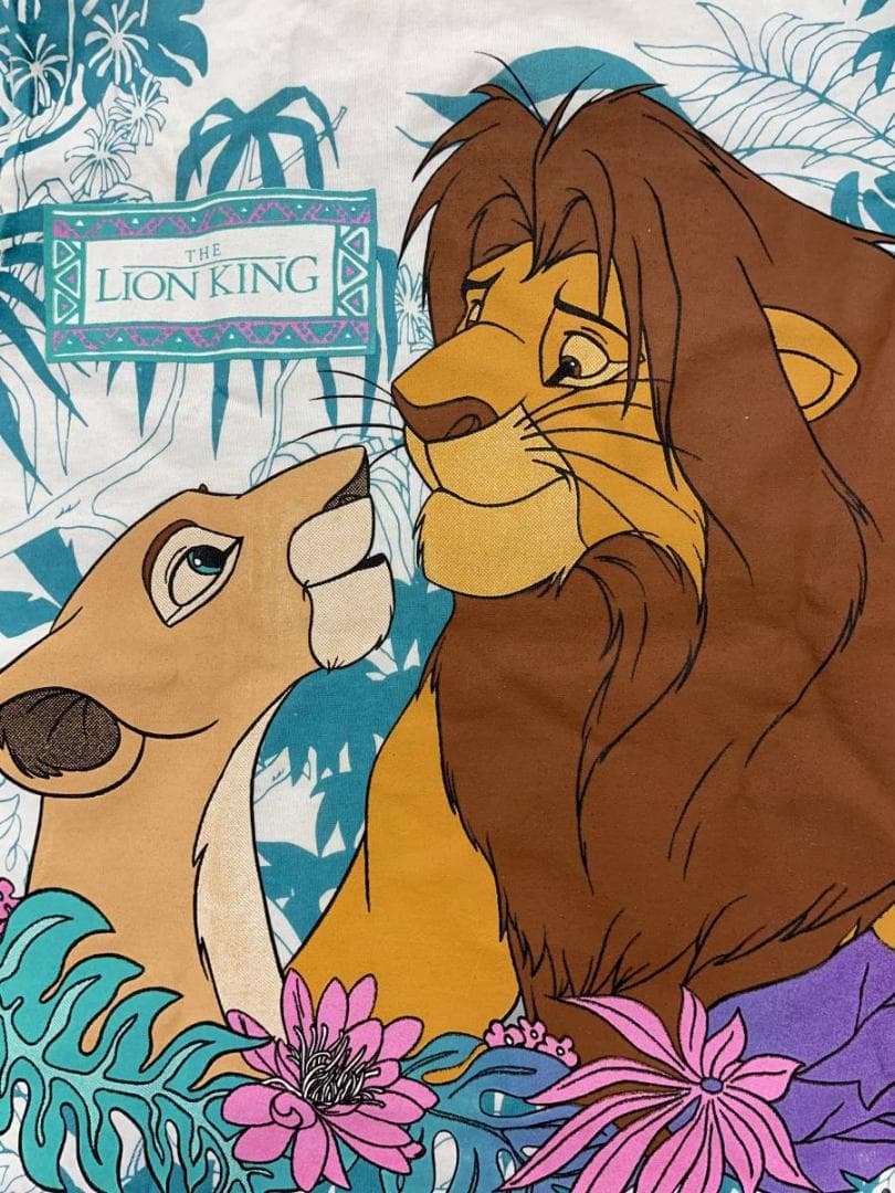 90s ディズニー The Lion King Tシャツ アニメ プロモーション