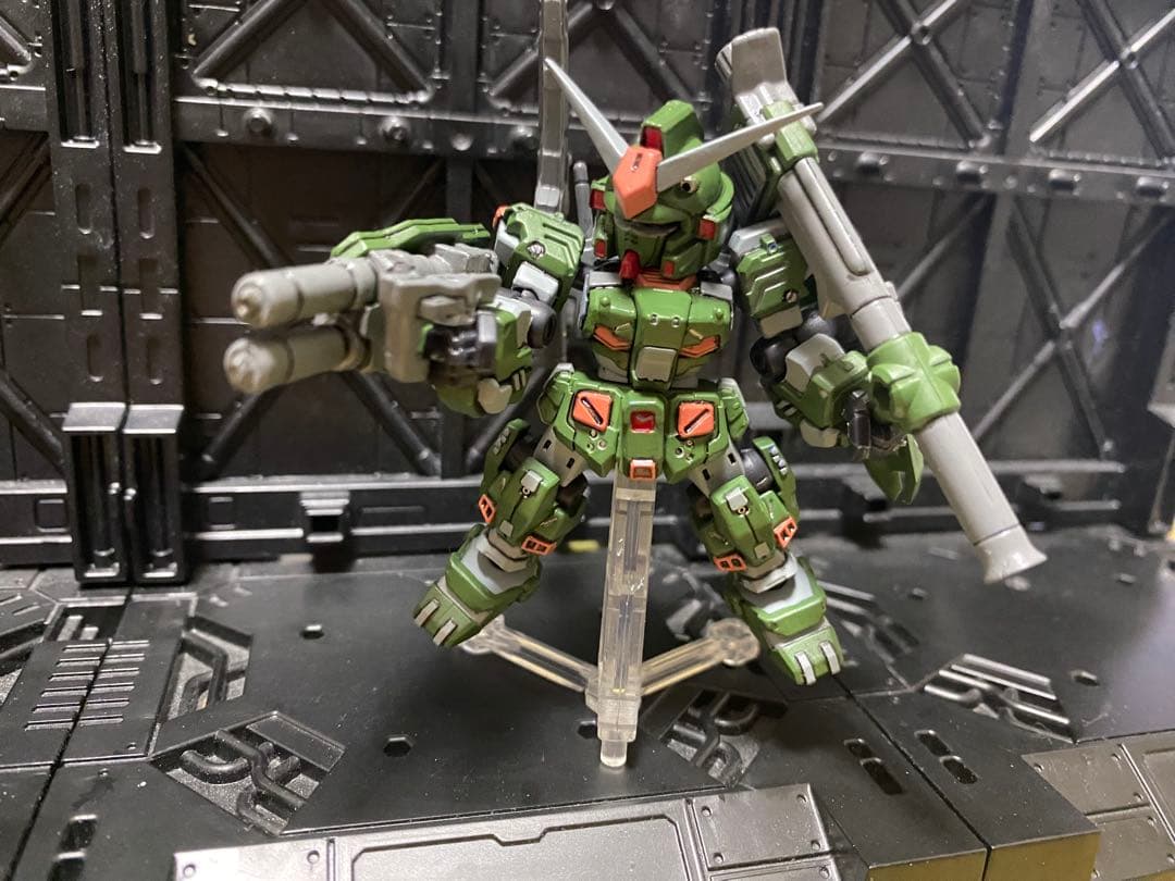 モビルスーツアンサンブル　FAガンダム7号機 改造塗装途中