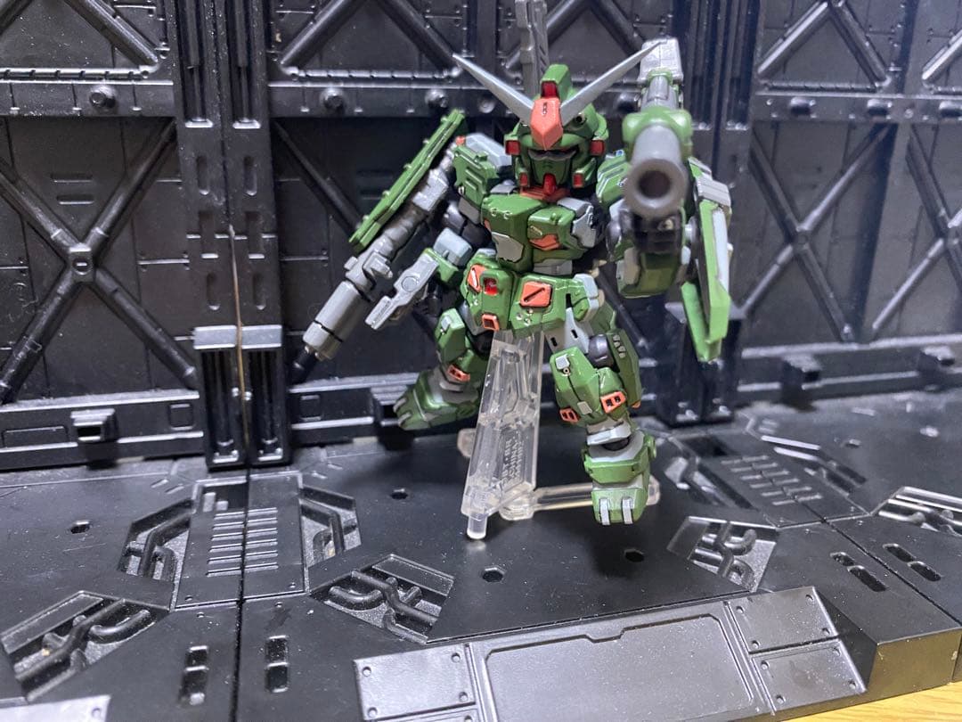 モビルスーツアンサンブル　FAガンダム7号機 改造塗装途中