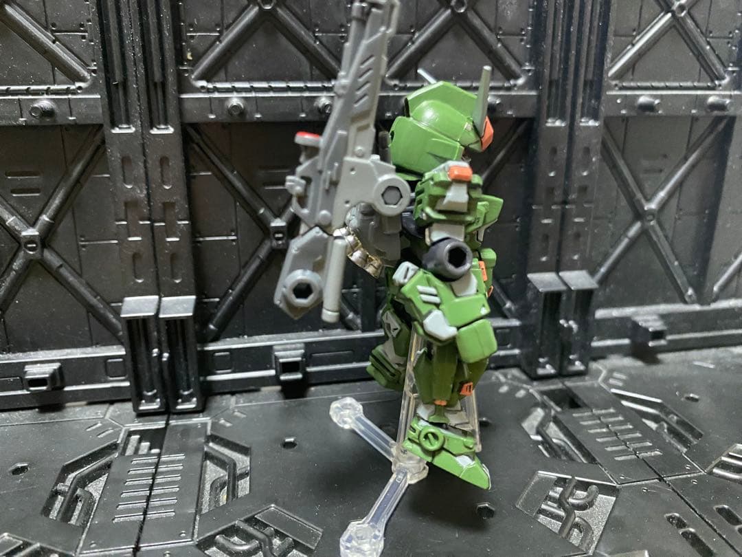 モビルスーツアンサンブル　FAガンダム7号機 改造塗装途中