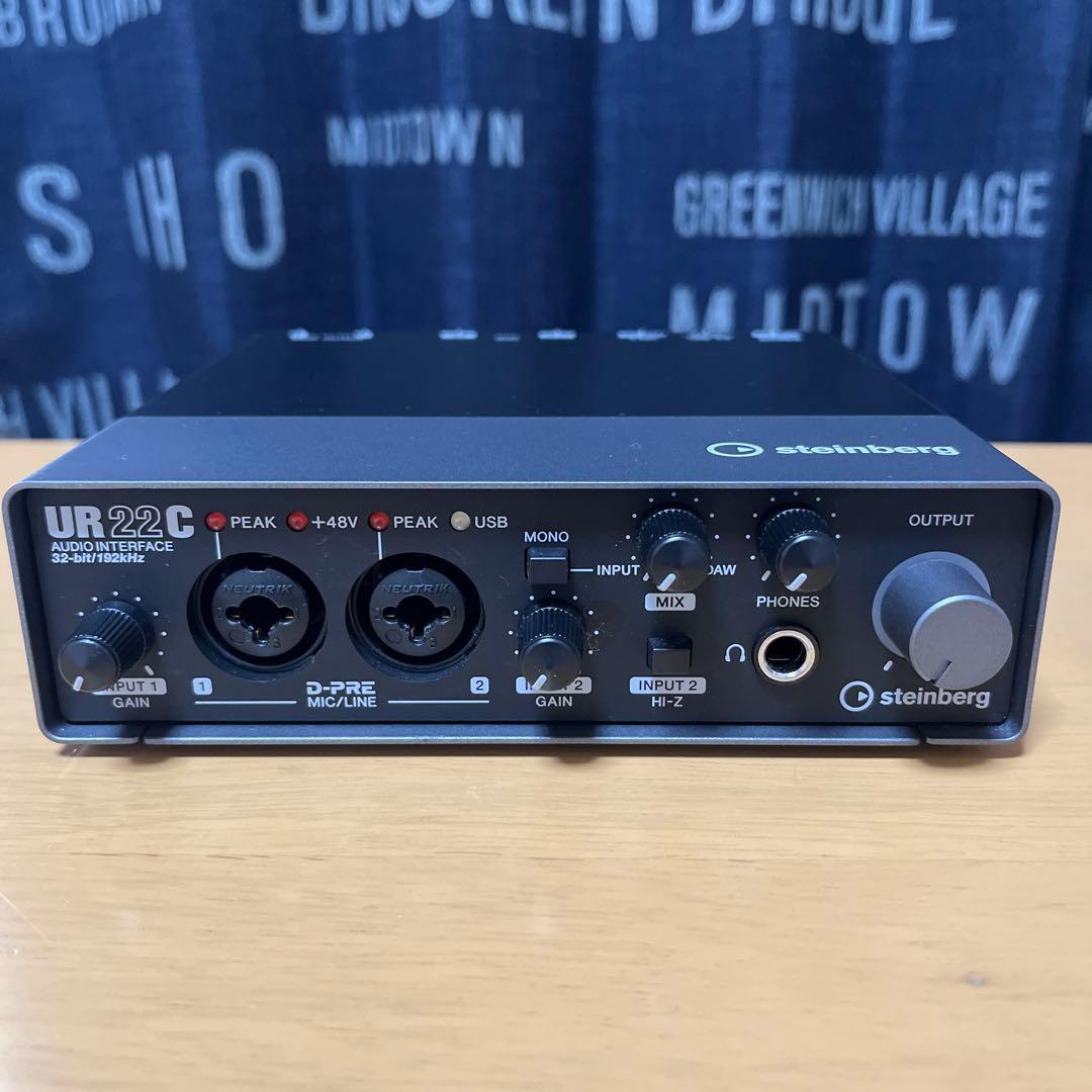 STEINBERG社 オーディオインターフェイスUR22C
