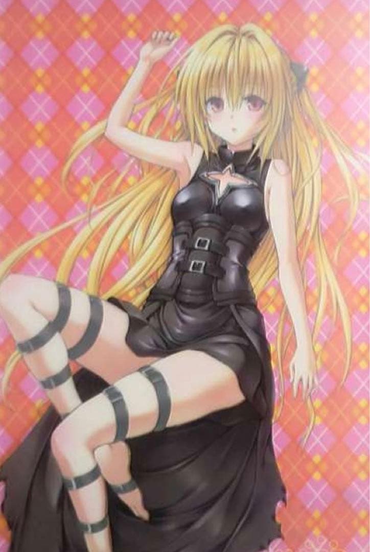 透視クリアファイル　当選品　懸賞品　ToLOVEる　トラブル　金色の闇　ヤミ