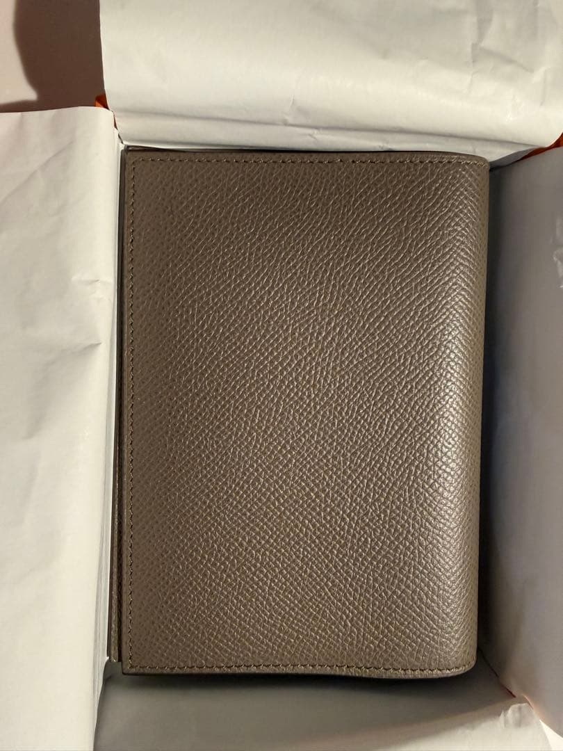エルメス AGENDA GM グリ・エタン　手帳カバー