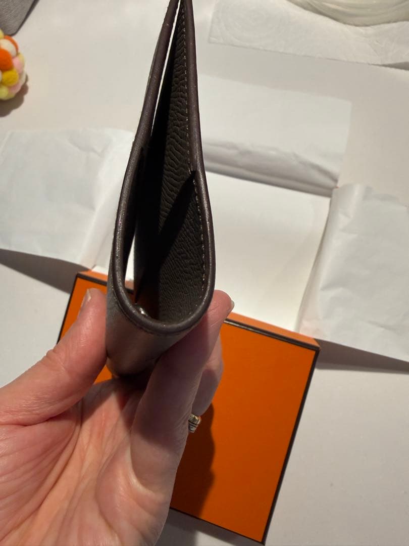 エルメス AGENDA GM グリ・エタン　手帳カバー