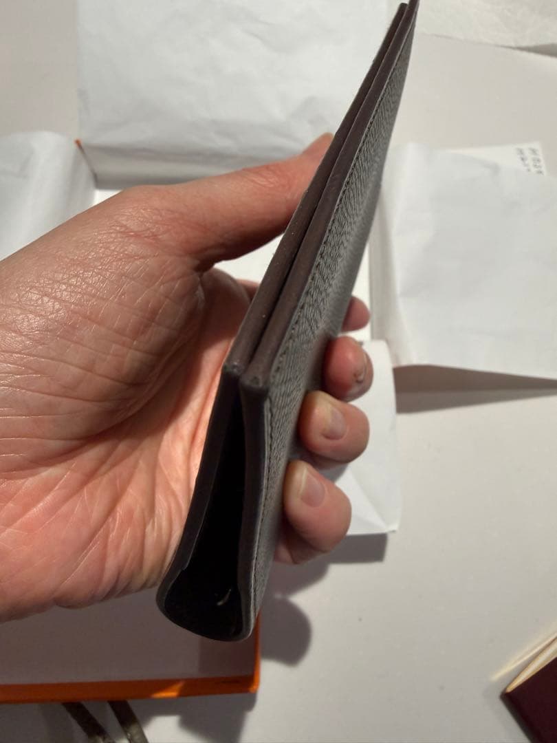 エルメス AGENDA GM グリ・エタン　手帳カバー