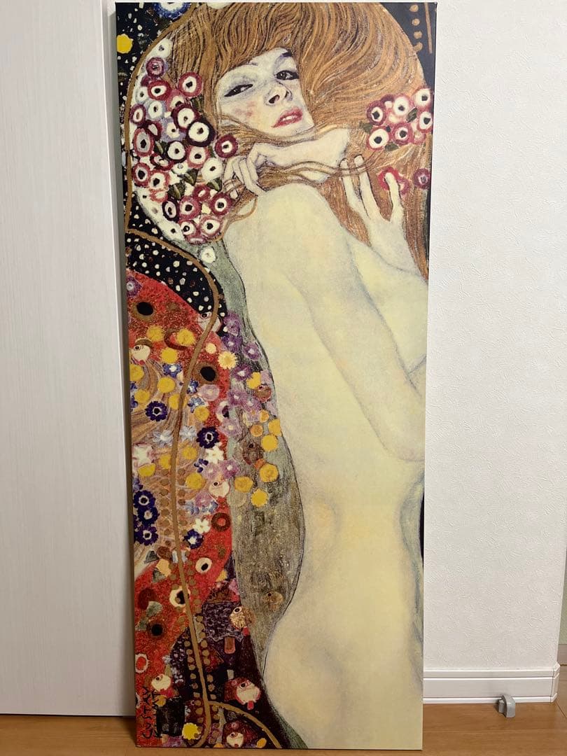 IKEA 水蛇 アートパネル gustav klimt グスタフ クリムト廃盤品