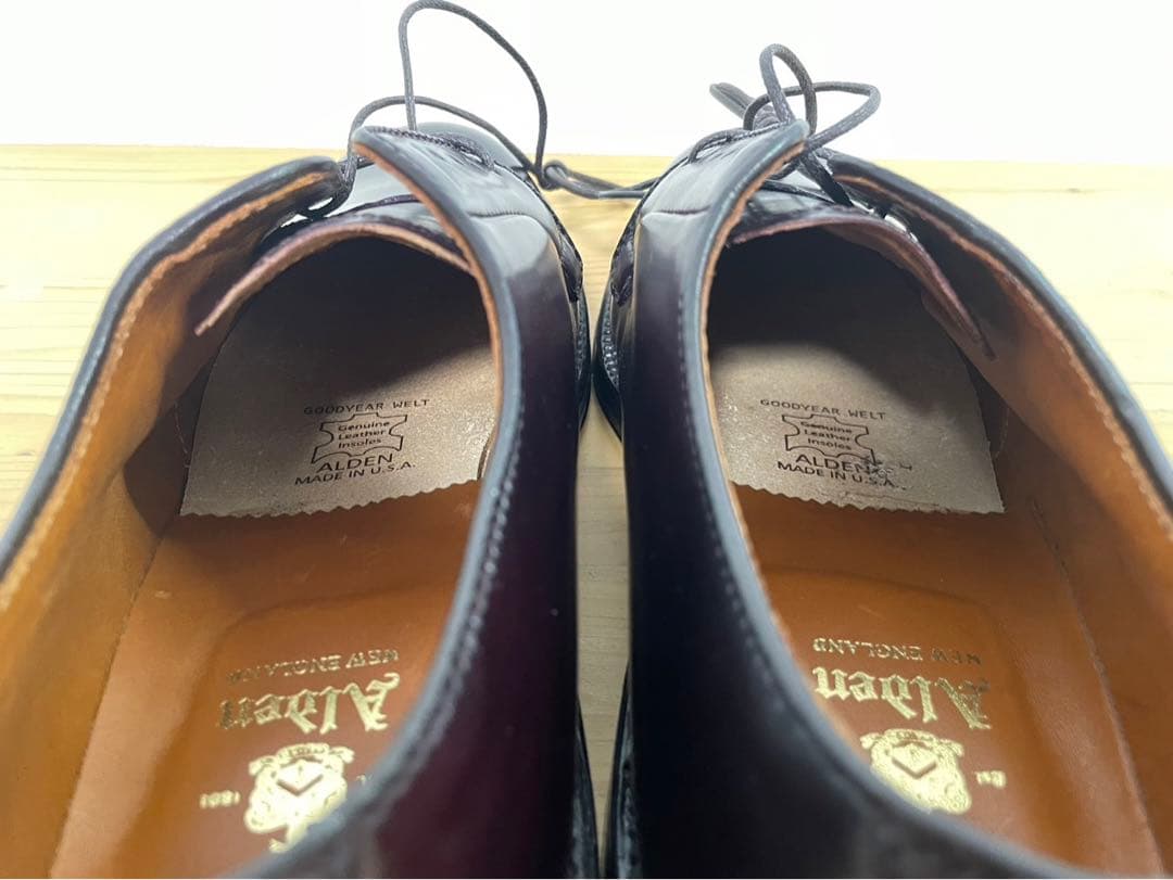 【新品未使用】ALDEN オールデン　N8404 サイズ7 1/2D