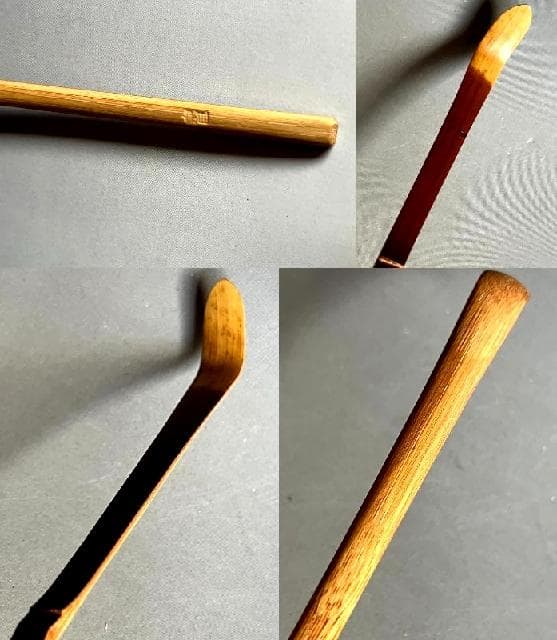 茶杓■竹製茶杓 住大徳桂堂 大徳寺 吉口桂堂 竹筒 蔵出 銘 善寺心？時代物■