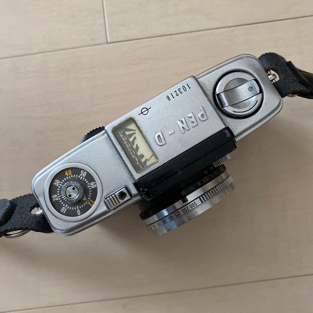 OLYMPUS コンパクトフィルムカメラ E.Zuikoレンズ　ストラップ付き