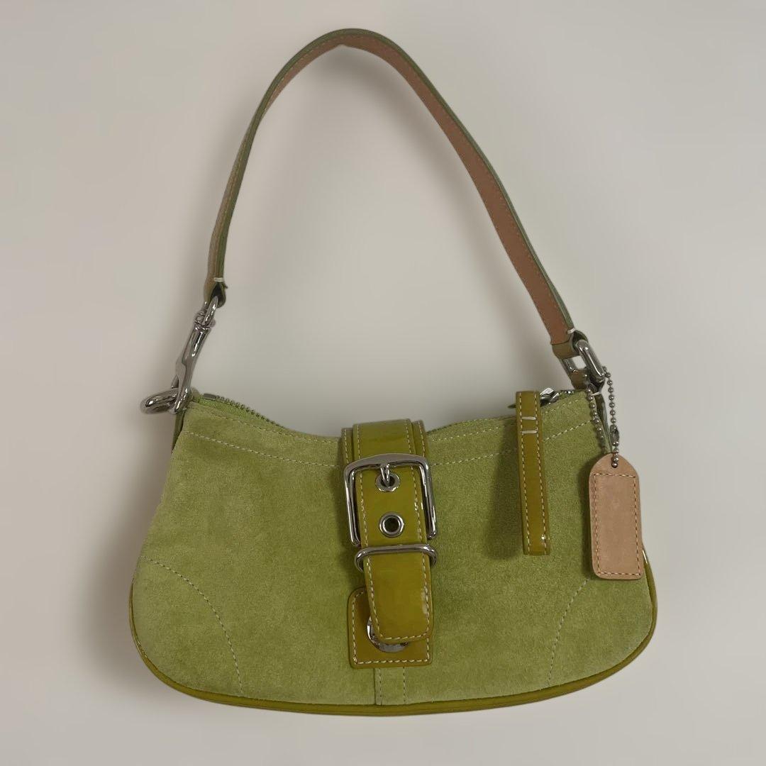 COACH ハラコ　ミニショルダーバッグ