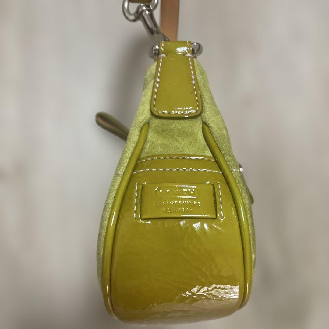 COACH ハラコ　ミニショルダーバッグ