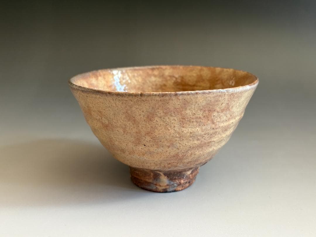 15代坂倉新兵衛　萩焼茶碗　久田宗也　尋牛斎書付　銘「相生」　茶道具　表千家