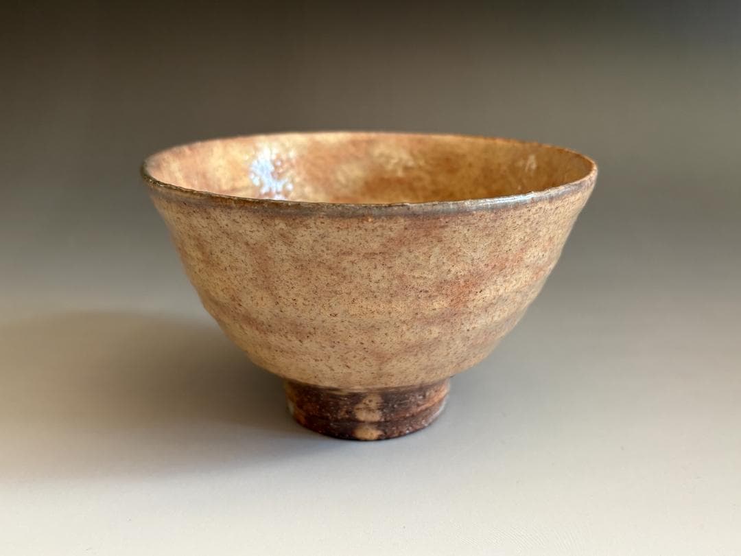 15代坂倉新兵衛　萩焼茶碗　久田宗也　尋牛斎書付　銘「相生」　茶道具　表千家