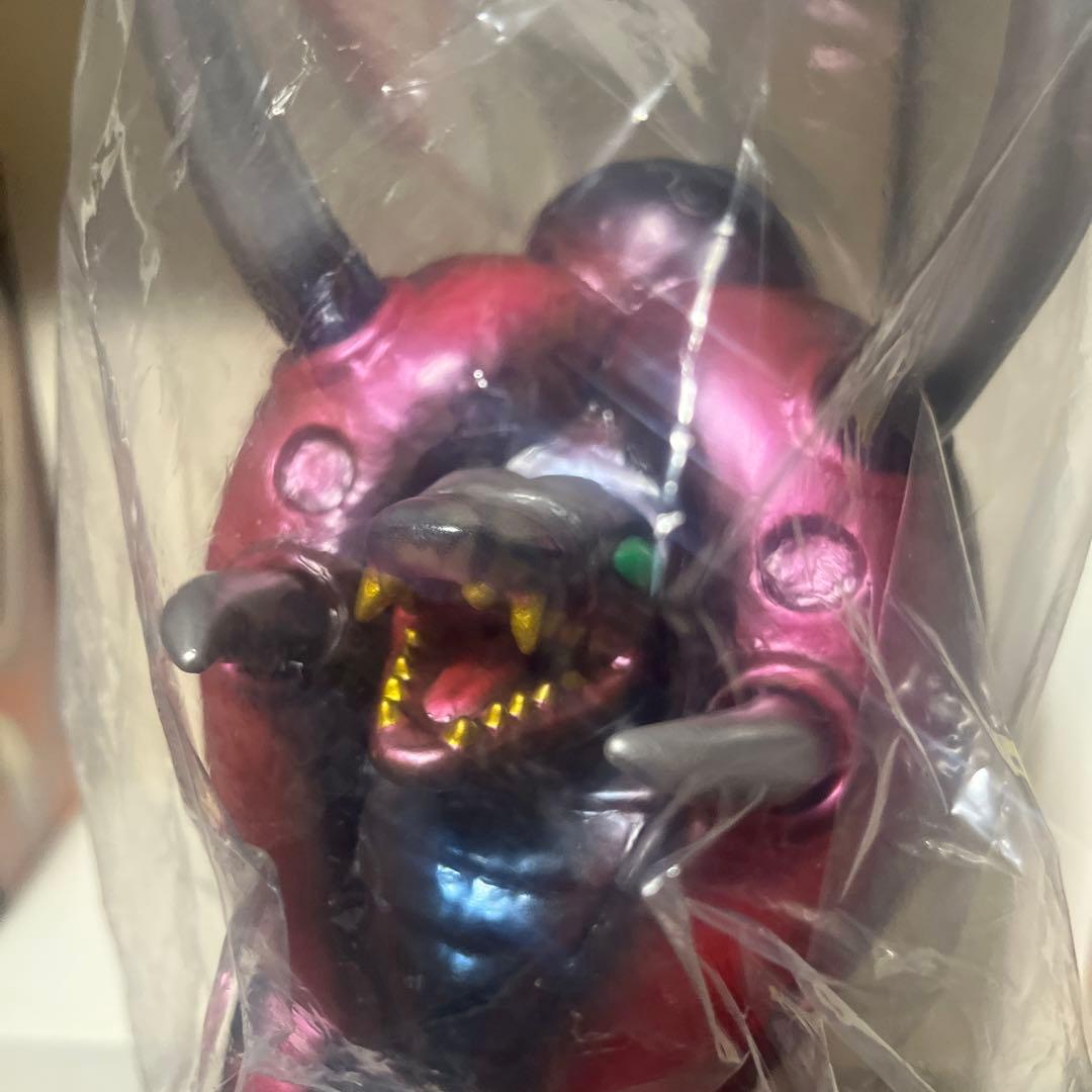 マーミット製 ウルトラマンレオ 円盤生物 ブラックエンド ソフビ フィギュア