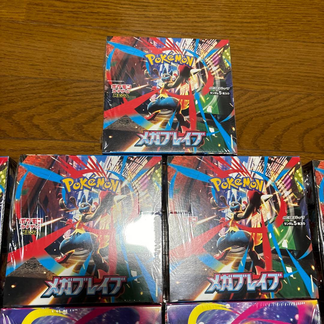 新品未開封　正規シュリンク付き　メガブレイブ、メガシンフォニア　10boxセット