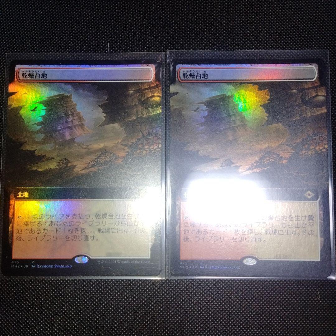 乾燥台地　日本語版　拡張　Foil　2枚セット　モダンホライゾン