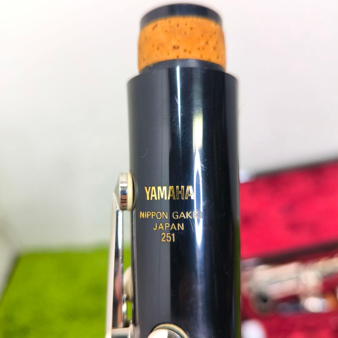 美品　ヤマハ クラリネット YCL-252 ハードケース付き