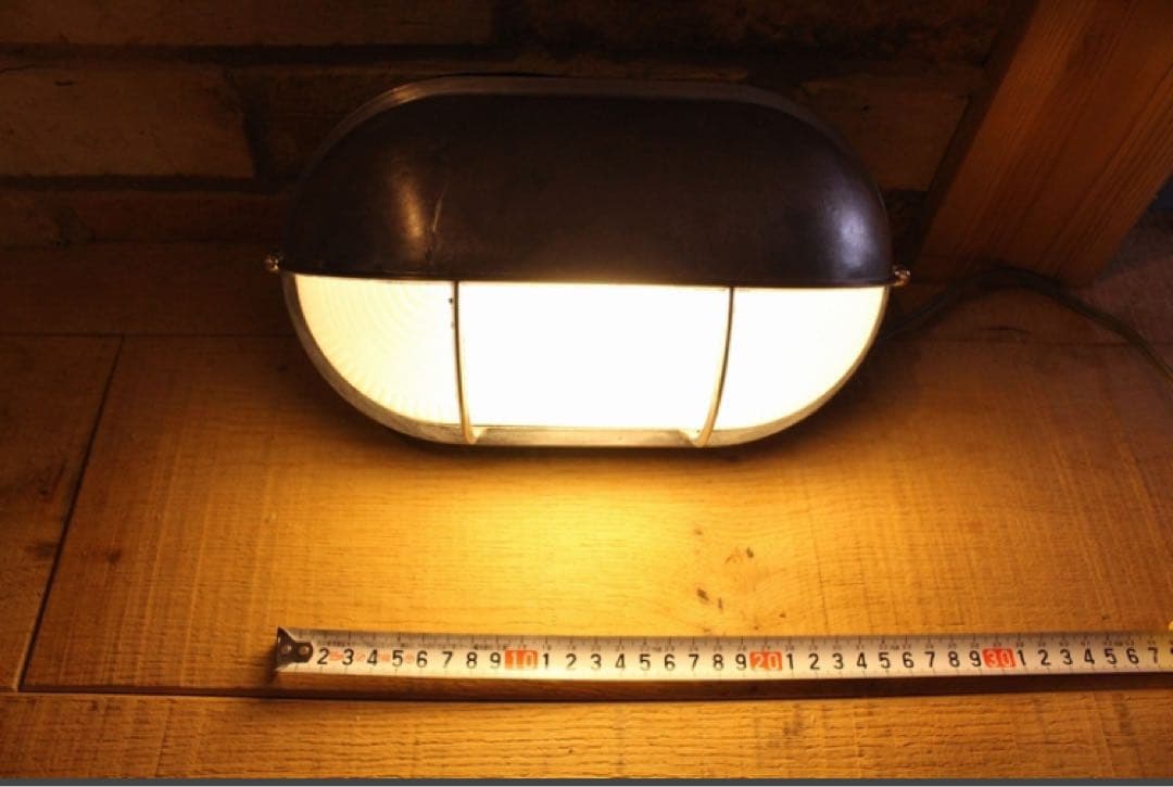 インダストリアルビンテージマリンランプ アンティーク船舶 照明 壁掛けライト