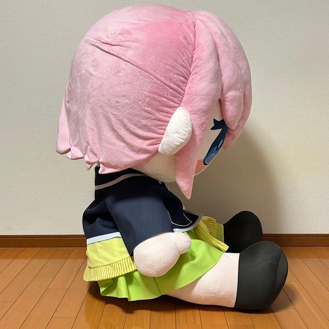 タグ付き どきゅーと 五等分の花嫁 超特大ぬいぐるみ 中野一花 100体限定
