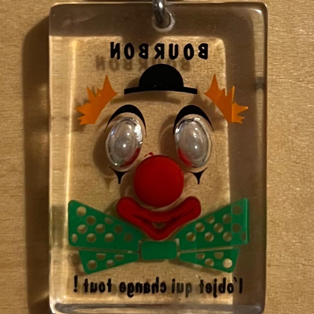 ブルボンキーホルダー「BOURBON Clown」