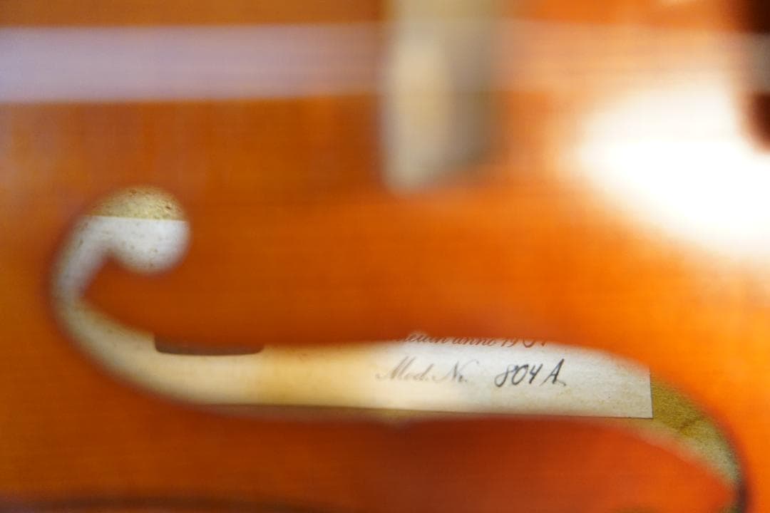 【美・良音】ローデリヒペゾルト　バイオリン Paesold 804 4/4　☆5
