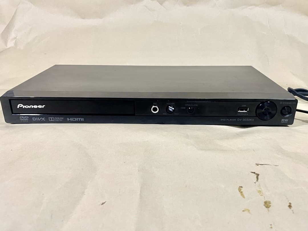 412・パイオニアDVDプレーヤー　リージョンフリー KARAOKE, USB