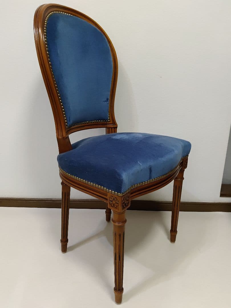 ④　1脚　France　chair　フランス　アンティーク　チェア　匿名配送