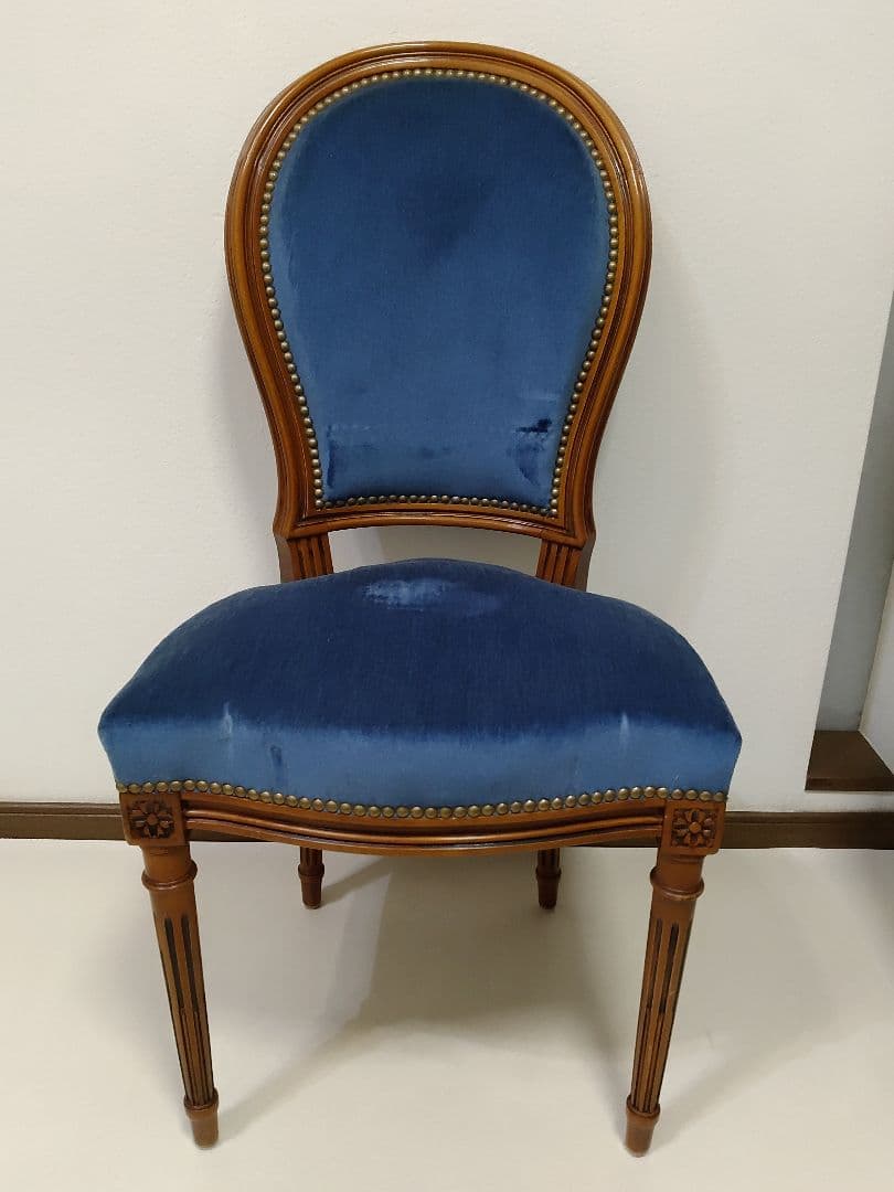 ④　1脚　France　chair　フランス　アンティーク　チェア　匿名配送