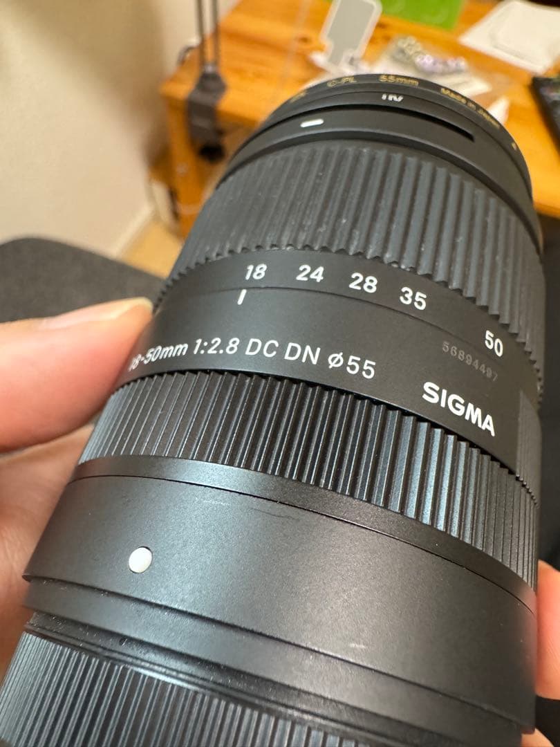 SIGMA 18-50mm F2.8 DCDN フジフィルムxマウントおまけ付き