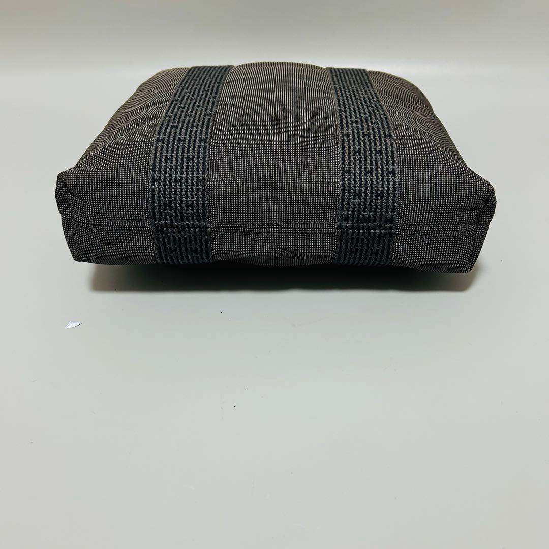 HERMES エルメス トートバッグ エールライン ハンドバッグ グレー