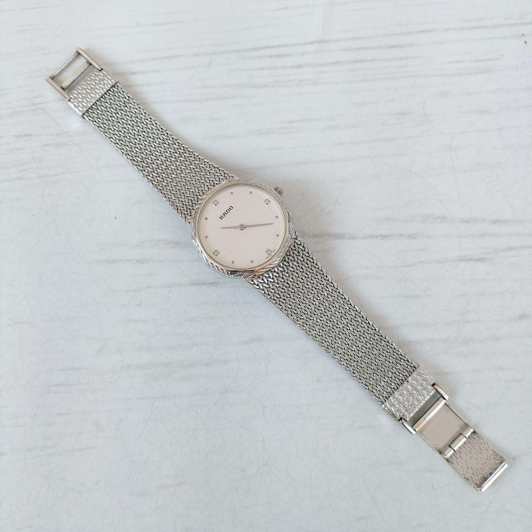 RADO　メンズ　121.3638.2L　4Pダイア クオーツ稼働品