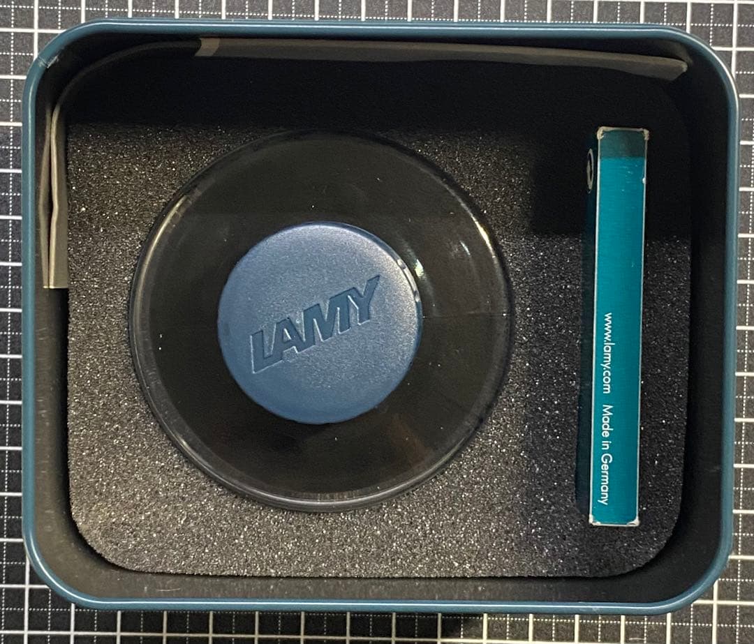 LAMY Safari PETROL 香港限定　万年筆　字幅EF