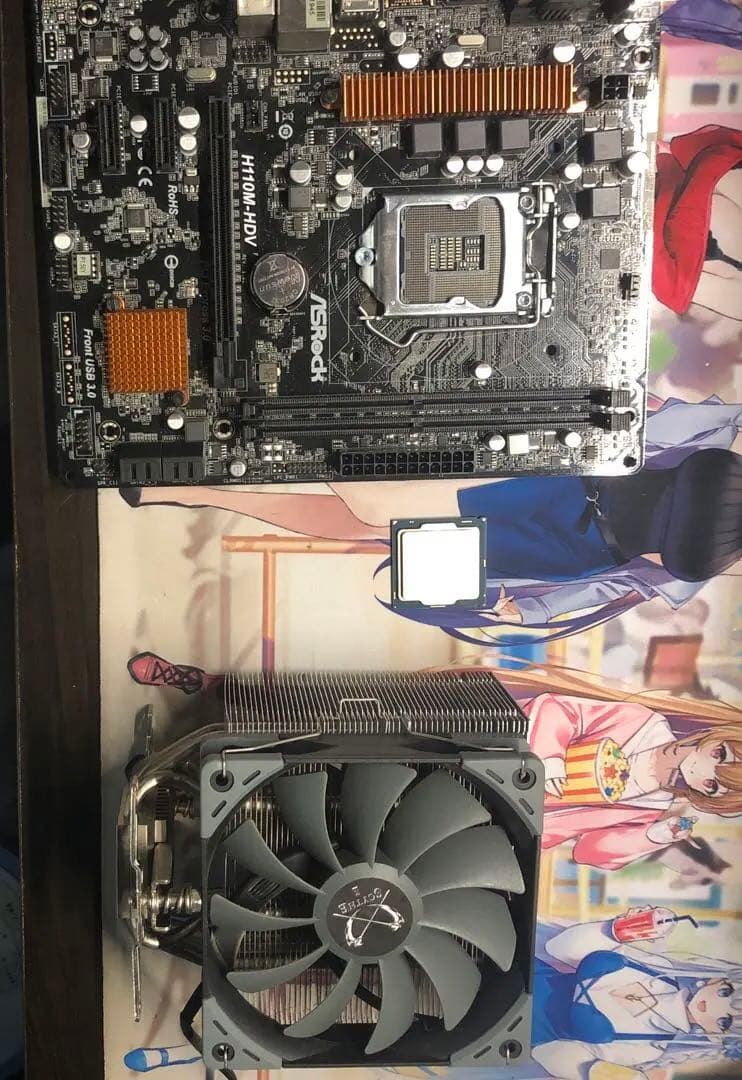 マザーボード　CPU CPUクーラーセット