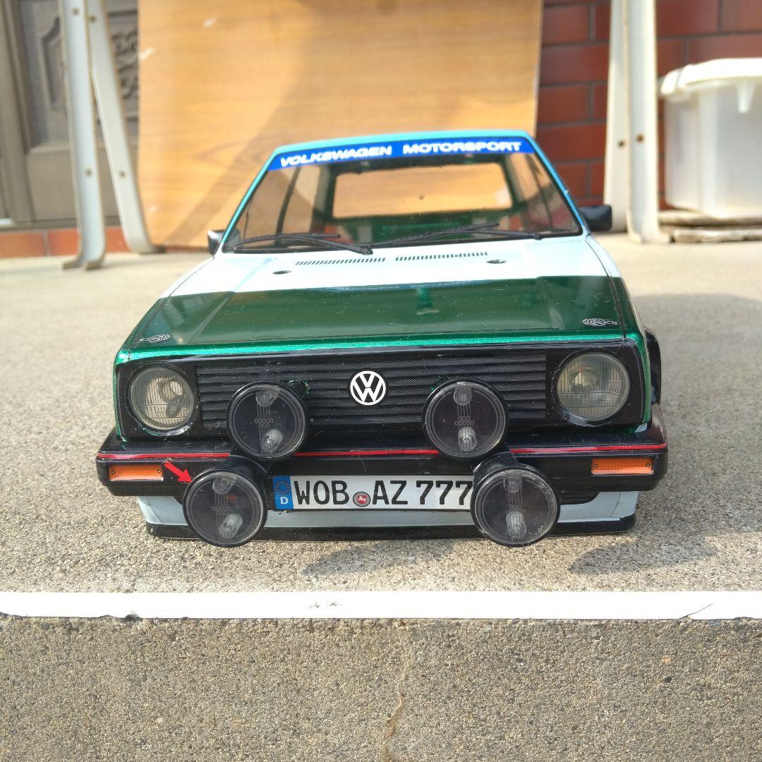 タミヤラジコンMＦー０１Ｘ用 Volkswagen Golf RCカー ボディ