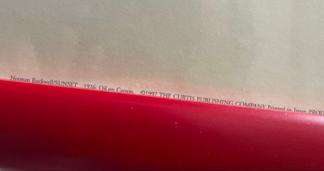 ノーマンロックウェル　サンセット　パズル　アート作品　小さな恋人たち　ポスター