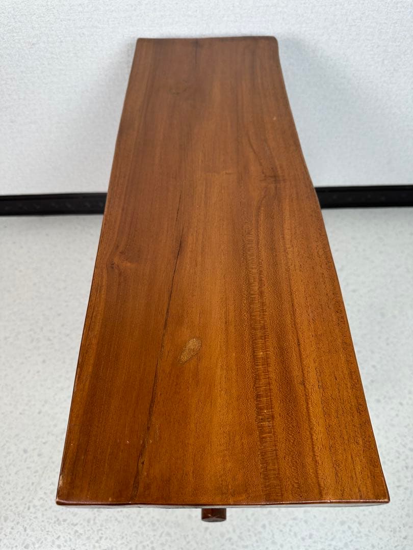 スツール チーク 古材 ヴィンテージ 天然木 無垢 板座 花台 ※i4※